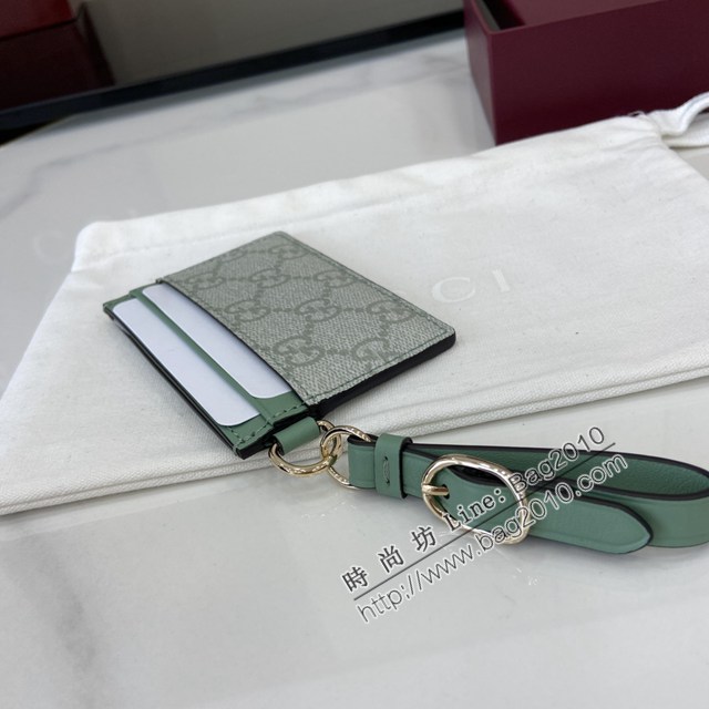 Gucci專櫃古馳最新款卡包卡夾零錢包 jh2774型號：819121